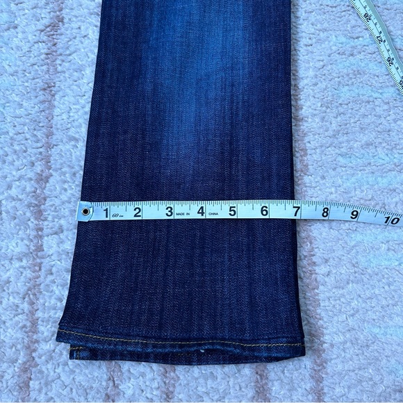 DRIFTWOOD Skinny Slim Straight Denim Jeans Size 28 Mid Rise Lightly Distressed - Picture 10 of 14